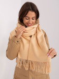 Beige Smooth Women's Scarf
