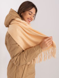 Beige Smooth Women's Scarf