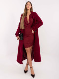 Elegant Bordeaux Maxi Dress