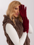 Stylish Gloves with Geometric Pattern