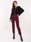 Elegant Bordeaux Pants