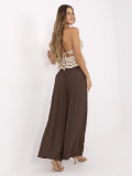 Brown Palazzo Pants