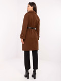 Elegant Transitional Coat in Brown