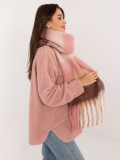 Elegant Scarf in Dark Pink