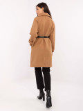 Elegant Transitional Coat in Camel Color