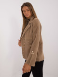 Beige Transitional Jacket