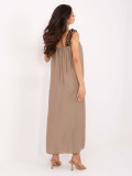 Maxi Dress in Beige