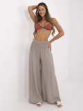 Beige Palazzo Pants
