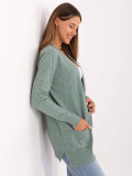 Mint Cardigan with Pockets