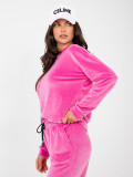 Women's dark pink set with long sleeves