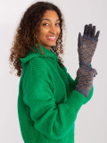 Stylish Dark Gray Gloves