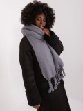Elegant Scarf in Dark Gray