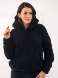 Black hoodie with pocket