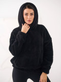 Black hoodie with pocket