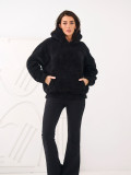 Black hoodie with pocket