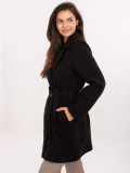 Elegant Transitional Coat in Black