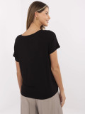 Stylish Black T-Shirt with Print