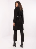 Elegant Transitional Coat in Black