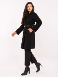 Elegant Transitional Coat in Black