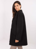 Elegant Black Transitional Coat