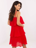 Elegant Red Cocktail Dress