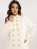 Elegant ecru coat
