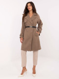 Elegant Transitional Coat in Beige
