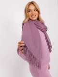 Purple Wide Scarf