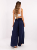 Elegant Palazzo Pants in Navy Blue