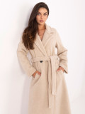 Light Beige Transitional Coat