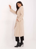 Light Beige Transitional Coat