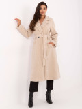 Light Beige Transitional Coat