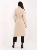 Light Beige Transitional Coat