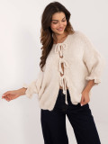 Stylish Light Beige Sweater