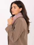 Women's Light Purple Smooth Tube Scarf