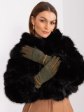 Smooth Khaki Women's Gloves