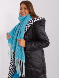 Blue Women's Knitted Scarf