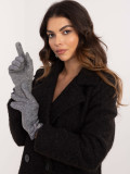 Gray Gloves with Warm Lining