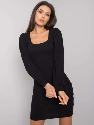 Black Long Sleeve Dress RUE PARIS