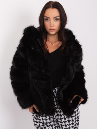 Black Transitional Fur Jacket