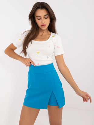 Elegant Blue Skirt