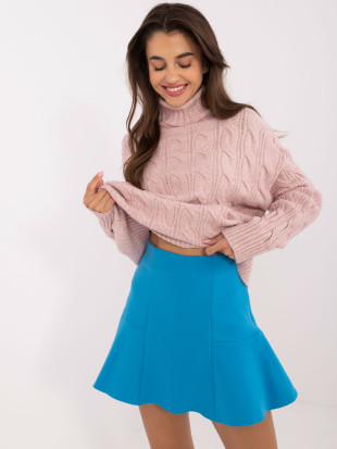 Elegant Blue Skirt