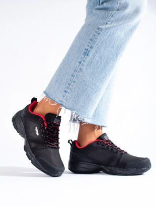 Women's Trekking Shoes DK in Black-Red