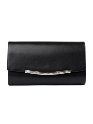 Elegant Black Handbag with Chain