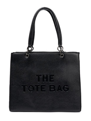 Classic Black Shopper TOTE