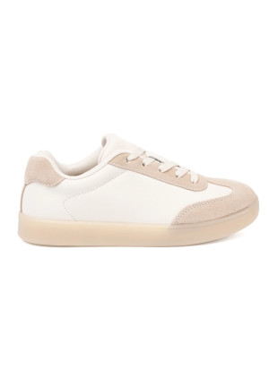 White-beige Women's Sneakers