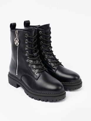 Stylish Black Workers with Metal Detail