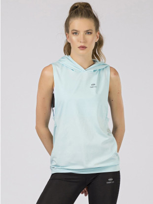 Light Blue Sports Hoodie TOMMY LIFE