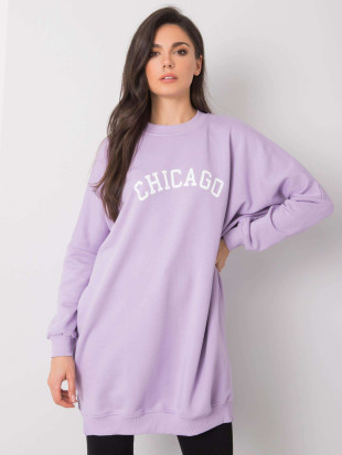 Light Purple Cotton Tunic by RUE PARIS
