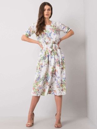 White Floral Dress